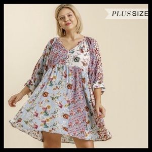 🌺Umgee Babydoll Dress in Size 1XL🌺